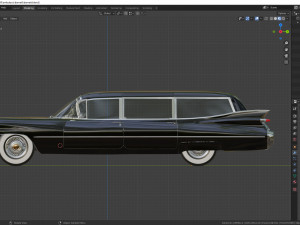 cadillac barnett space wagon 1959 3D Model