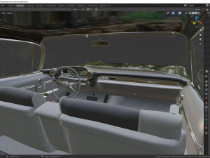 cadillac barnett space wagon 1959 3D Model