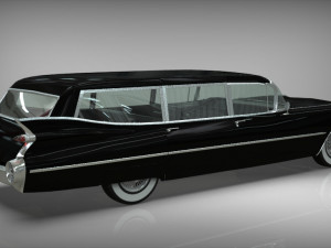 cadillac barnett space wagon 1959 3D Model