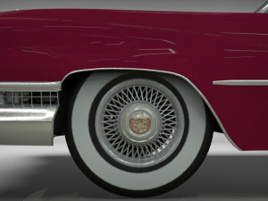 cadillac barnett space wagon 1959 3D Model