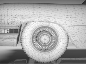 cadillac barnett space wagon 1959 3D Model