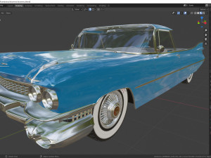 cadillac elcamino 1959 pickup Modello 3D