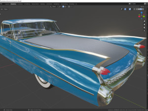 cadillac elcamino 1959 pickup 3D Model