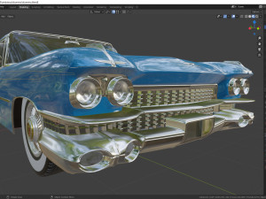 cadillac elcamino 1959 pickup 3D Model