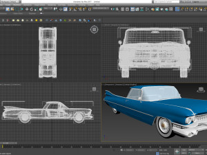 cadillac elcamino 1959 pickup 3D Model