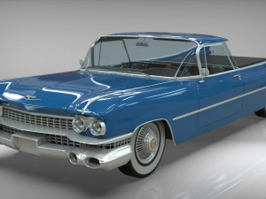 cadillac elcamino 1959 pickup 3D Model