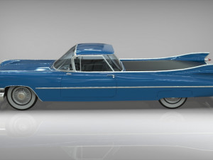 cadillac elcamino 1959 pickup 3D Model