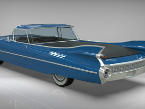 cadillac elcamino 1959 pickup 3D Model