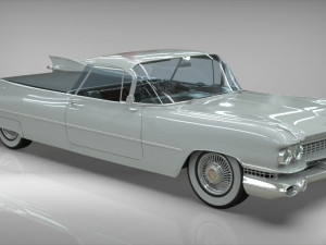 cadillac elcamino 1959 pickup 3D Model