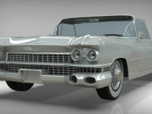 cadillac elcamino 1959 pickup 3D Model