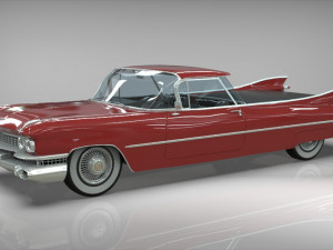 cadillac elcamino 1959 pickup 3D Model