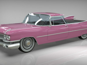 cadillac elcamino 1959 pickup 3D Model