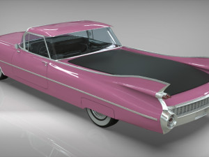cadillac elcamino 1959 pickup 3D Model