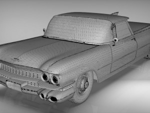 cadillac elcamino 1959 pickup 3D Model