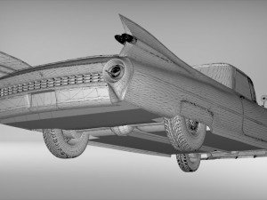 cadillac elcamino 1959 pickup 3D Model