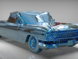 cadillac elcamino 1959 pickup 3D Model