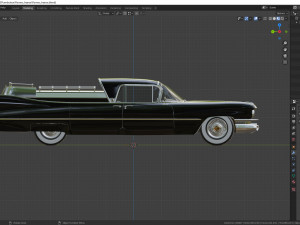 cadillac superior porta hearse flowers 1959 Model 3D