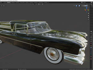 cadillac superior porta hearse flowers 1959 Model 3D