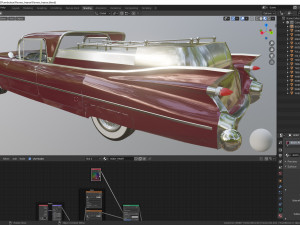 cadillac superior porta hearse flowers 1959 Model 3D