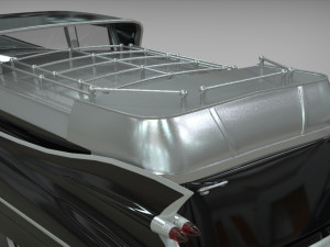 cadillac superior porta hearse flowers 1959 Model 3D