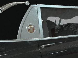 cadillac hearse space wagon 1959 Model 3D