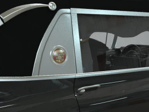 cadillac hearse space wagon 1959 3D Model