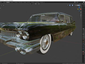 Cadillac karawan kosmiczny wagon victoria ss Model 3D
