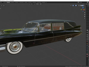 cadillac hearse space wagon victoria ss 3D Model