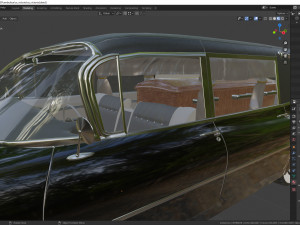 cadillac hearse space wagon victoria ss 3D Model