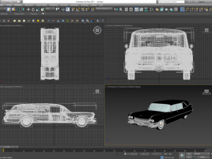 cadillac hearse space wagon victoria ss 3D Model