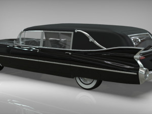 cadillac hearse space wagon victoria ss 3D Model