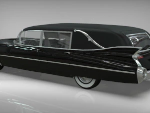 cadillac hearse space wagon victoria ss 3D Model