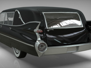 cadillac hearse space wagon victoria ss 3D Model