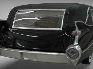 cadillac hearse space wagon victoria ss 3D Model