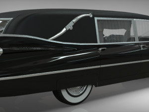 cadillac hearse space wagon victoria ss 3D Model