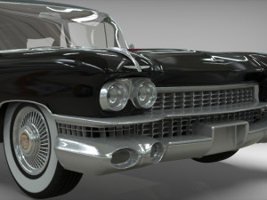 cadillac hearse space wagon victoria ss 3D Model