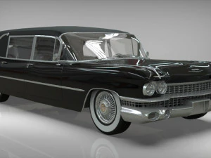 cadillac hearse space wagon victoria ss 3D Model