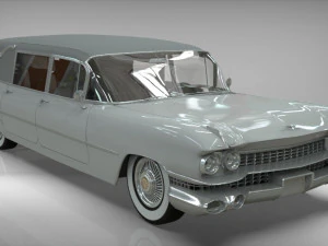 cadillac hearse space wagon victoria ss 3D Model