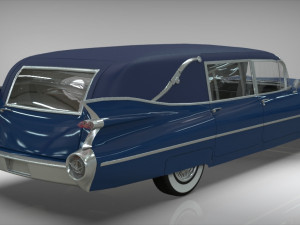 cadillac hearse space wagon victoria ss 3D Model