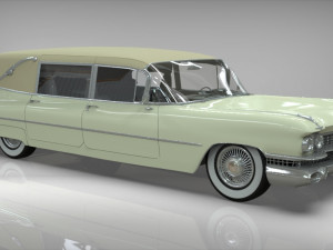 cadillac hearse space wagon victoria ss 3D Model