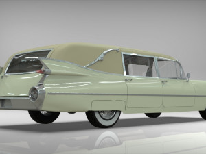 cadillac hearse space wagon victoria ss 3D Model