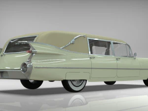 cadillac hearse space wagon victoria ss 3D Model