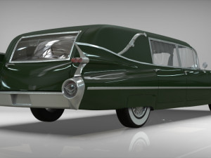 cadillac hearse space wagon victoria ss 3D Model