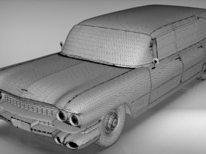 cadillac hearse space wagon victoria ss 3D Model