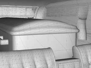 cadillac hearse space wagon victoria ss 3D Model