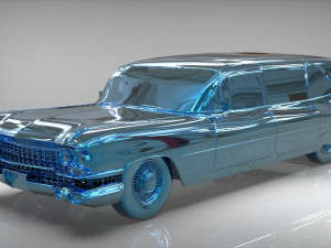 cadillac hearse space wagon victoria ss 3D Model