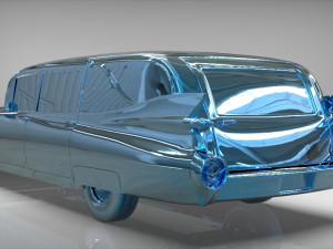 cadillac hearse space wagon victoria ss 3D Model