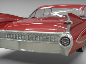 cadillac fleetwood 1959 Modèle 3D