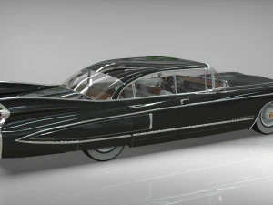 cadillac fleetwood 1959 3D Model