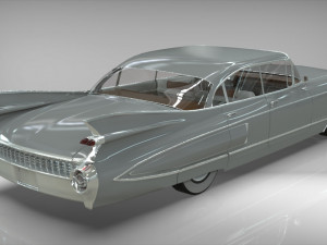 cadillac fleetwood 1959 Modèle 3D